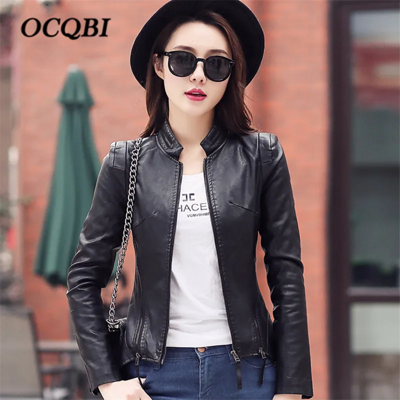 Streetwear PU Motorcycle Europe Parkas Plus Size Spring Women Grey Leather Bomber Crop Jacket
Streetwear PU Motorcycle Europe Parkas Plus Size Spring Women Grey Leather Bomber Crop Jacket