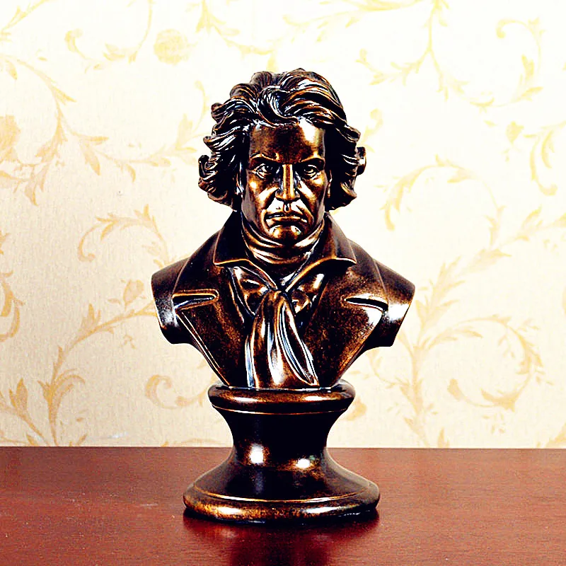 Ludwig Van Beethoven Head Portraits Bust Franz Joseph Haydn Statue Home Decoration Resin Art&Craft Sketch Practice 30CM L2352
Ludwig Van Beethoven Head Portraits Bust Franz Joseph Haydn Statue Home Decoration Resin Art&Craft Sketch Practice 30CM L2352