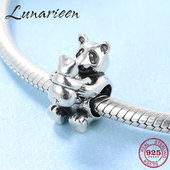 Sweet family Mother and baby bear happy together 925 Sterling Silver beads Fit Original Pandora Charm Bracelet Jewelry making
Sweet family Mother and baby bear happy together 925 Sterling Silver beads Fit Original Pandora Charm Bracelet Jewelry making