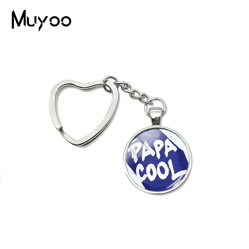 2019 New Papa Cool Heart Keychain Father Gifts Key Chain Art Glass Dome Cabochon Handmade Jewelry
2019 New Papa Cool Heart Keychain Father Gifts Key Chain Art Glass Dome Cabochon Handmade Jewelry