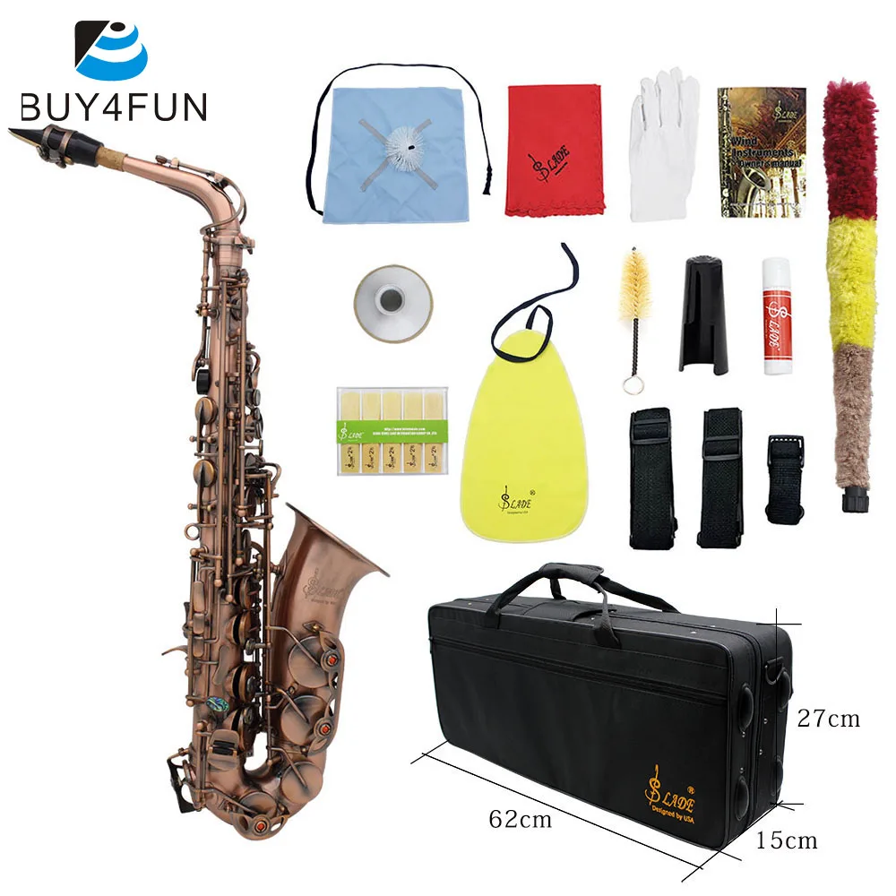 Professional Red Bronze Bend Eb E-flat Alto Saxophone Sax Abalone Shell Key Carve Pattern with Case Gloves
Professional Red Bronze Bend Eb E-flat Alto Saxophone Sax Abalone Shell Key Carve Pattern with Case Gloves