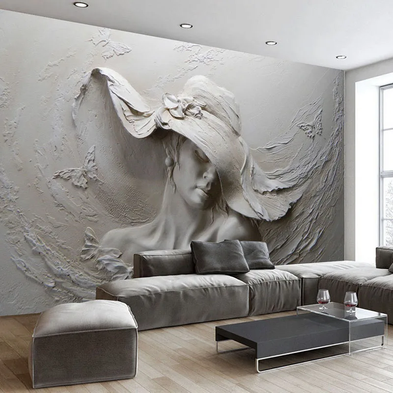 Custom Any Size 3D Mural Wallpaper Gray Beauty Modern Abstract Art Wall Painting Embossed Living Room Girl Wallpaper Home Decor
Custom Any Size 3D Mural Wallpaper Gray Beauty Modern Abstract Art Wall Painting Embossed Living Room Girl Wallpaper Home Decor