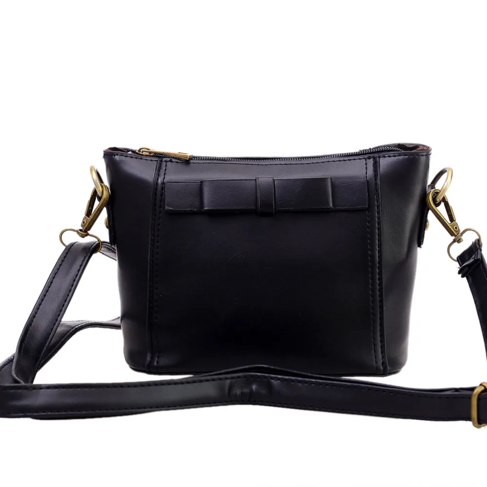 2018 New Famous Designer Luxury Brand Bags Women Leather Bow Solid Handbags Fashion Shoulder Bag Large Tote Ladies Purse | Багаж и сумки