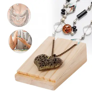 Wooden Simple Jewelry Display Holder Earrings Necklace Pendant Organizer Display Stand Earrings Bracelet Storage Display Rack
Wooden Simple Jewelry Display Holder Earrings Necklace Pendant Organizer Display Stand Earrings Bracelet Storage Display Rack