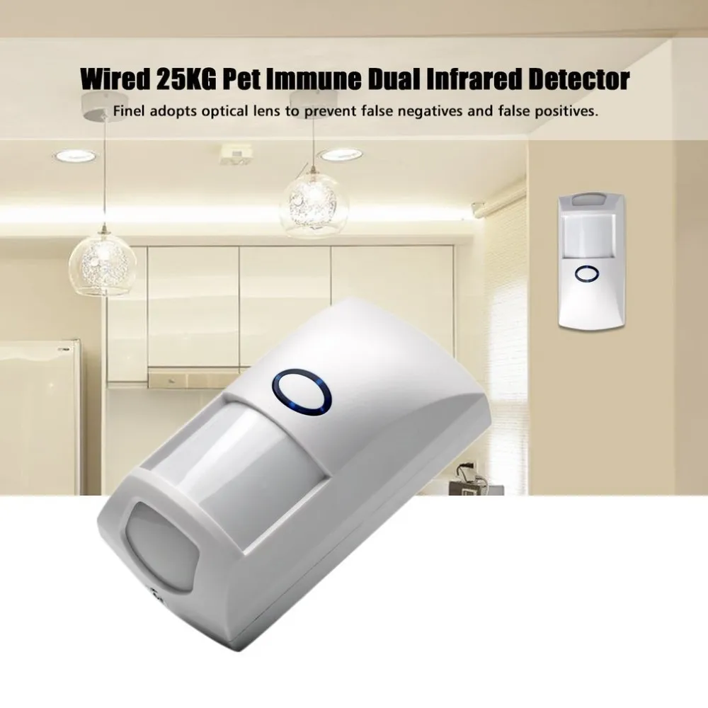 433 MHz 1527 Code Pet Immune PIR Motion Detector Sensor With White Color for Home Security for our G5S Alarm System
433 MHz 1527 Code Pet Immune PIR Motion Detector Sensor With White Color for Home Security for our G5S Alarm System