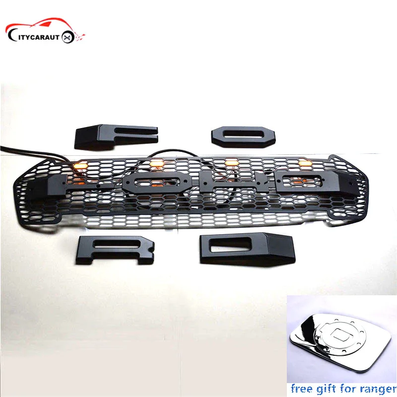 2015-2017 LED Grills ABS Black Front Grill Suitable FOR Ford Ranger Wildtrak T7 Pickup Rangers Decorative Grilles
2015-2017 LED Grills ABS Black Front Grill Suitable FOR Ford Ranger Wildtrak T7 Pickup Rangers Decorative Grilles