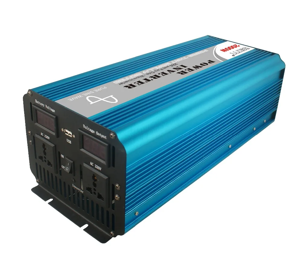 power inverter dc 12v ac 220v 2000W Pure Sine Wave Inverter From factory selling
power inverter dc 12v ac 220v 2000W Pure Sine Wave Inverter From factory selling