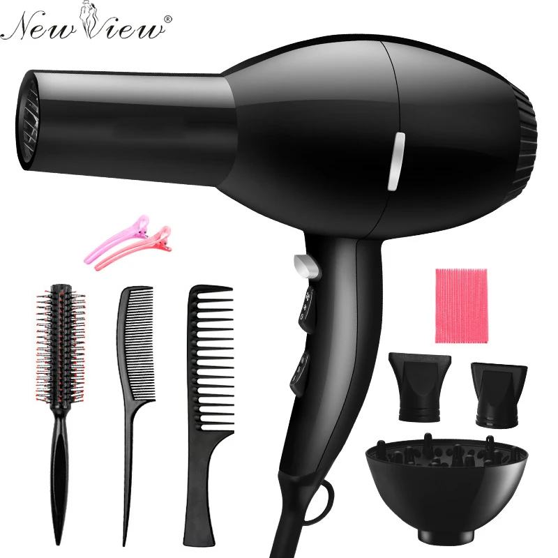 NewView Professional Hair Dryer Blow Hairdryer Hot And Cold Wind 2000W Styling Tools Sets For Salons
NewView Professional Hair Dryer Blow Hairdryer Hot And Cold Wind 2000W Styling Tools Sets For Salons