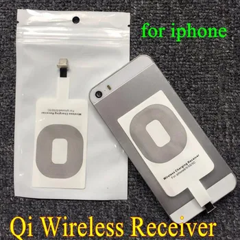 50pcs/lot Qi Wireless Charger Receiver for Apple For iPhone7 7p 6 6S 5 5S 5C Charging Adapter Receptor Pad Coil
50pcs/lot Qi Wireless Charger Receiver for Apple For iPhone7 7p 6 6S 5 5S 5C Charging Adapter Receptor Pad Coil