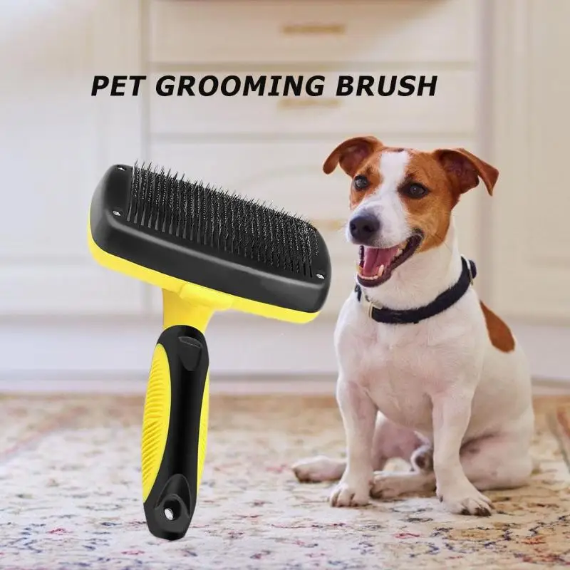 Pet Dog Cat Hair Removal Brush Comb Trimmer Comb Pet Grooming Tools Self Cleaning for Pets Dogs Cats Deshedding Tools Keep Clean
Pet Dog Cat Hair Removal Brush Comb Trimmer Comb Pet Grooming Tools Self Cleaning for Pets Dogs Cats Deshedding Tools Keep Clean