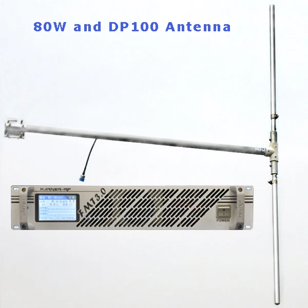 FM USER CZH FSN-801 80W FM radio Transmitter audio broadcast for fm station with DP100 diplore antenna A KIT
FM USER CZH FSN-801 80W FM radio Transmitter audio broadcast for fm station with DP100 diplore antenna A KIT