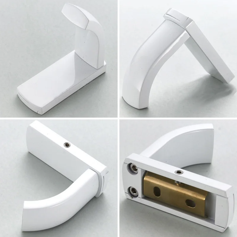 bathroom white robe hook 2