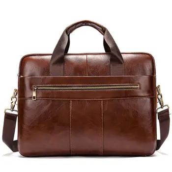 2 Colors Men's Genuine Leather Briefcase Male Man laptop bag natural Leather for men Messenger bags men's briefcases
2 Colors Men's Genuine Leather Briefcase Male Man laptop bag natural Leather for men Messenger bags men's briefcases