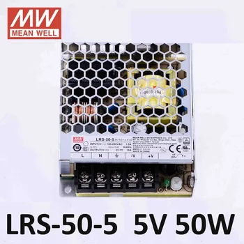 

Meanwell 5V 10A 50W Switching Power Supply Driver for LED Strip AC 100-240V Input to DC 5V 10a 50w adapter free shipping