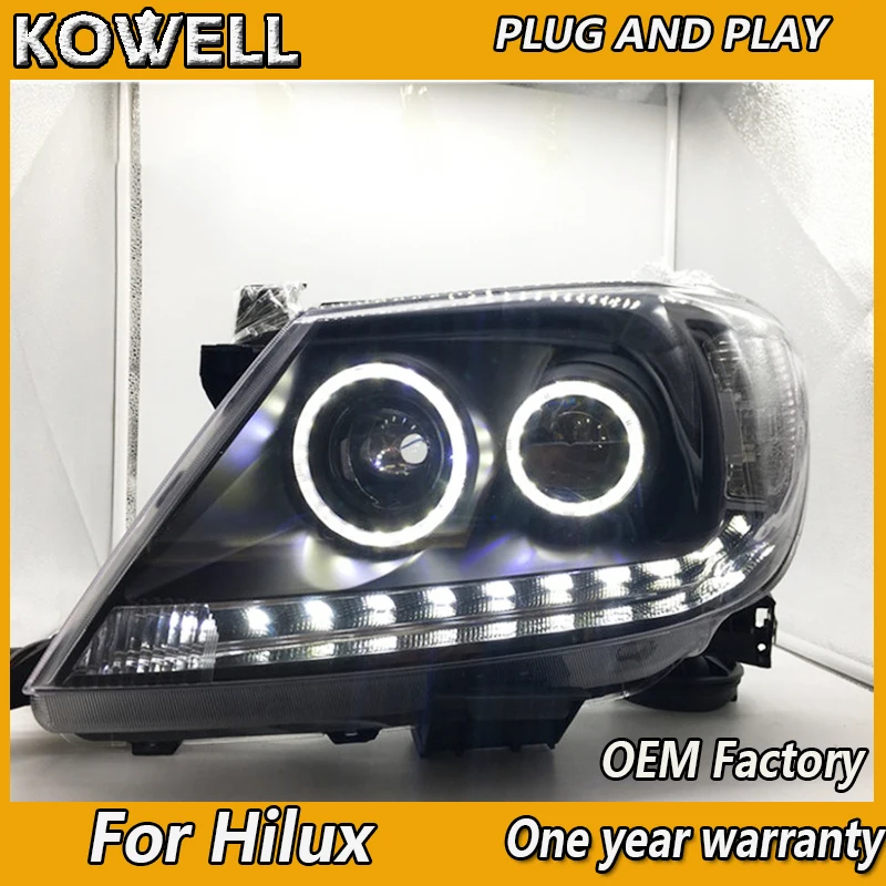 Car Styling for Toyota Hilux LED Headlights 2008-2014 Hilux Revo Vigo Headlight DRL Bi-Xenon Lens High Low Beam Parking
Car Styling for Toyota Hilux LED Headlights 2008-2014 Hilux Revo Vigo Headlight DRL Bi-Xenon Lens High Low Beam Parking