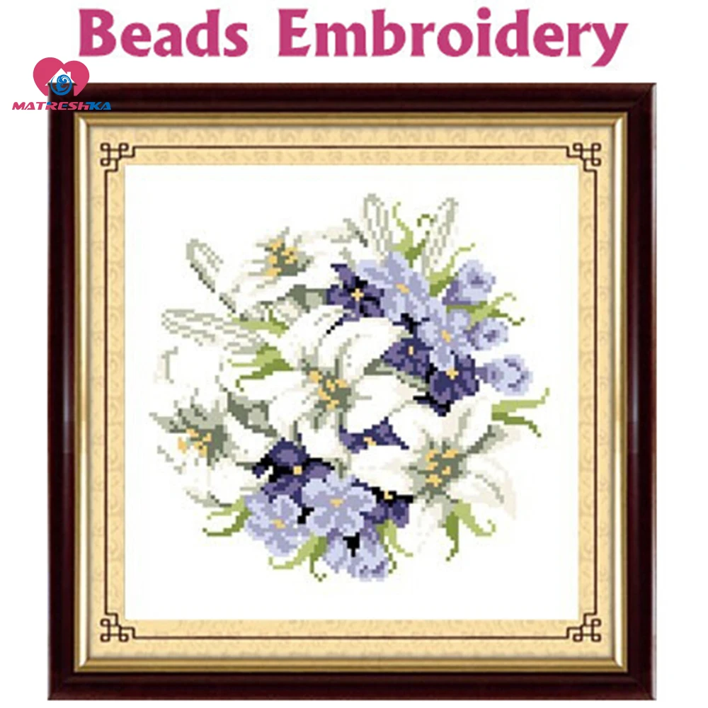 25cm x 25cm Partial beadwork kit winter flower 11CT counted Accurate printed fabric cross stitch Beads embroidery set
25cm x 25cm Partial beadwork kit winter flower 11CT counted Accurate printed fabric cross stitch Beads embroidery set