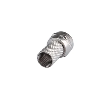 Superbat 100 pcs RF F twist-on Plug coax connector zinc alloy for RG6 New Listing
Superbat 100 pcs RF F twist-on Plug coax connector zinc alloy for RG6 New Listing