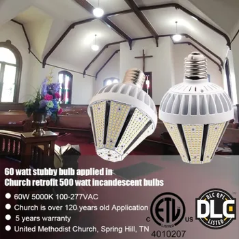 CE ROHS ETL listed E27/E40 Led 30W/40W/50W/60W/80W pyramid corn bulb for 175w HPS MH replacement 100-277VAC
CE ROHS ETL listed E27/E40 Led 30W/40W/50W/60W/80W pyramid corn bulb for 175w HPS MH replacement 100-277VAC