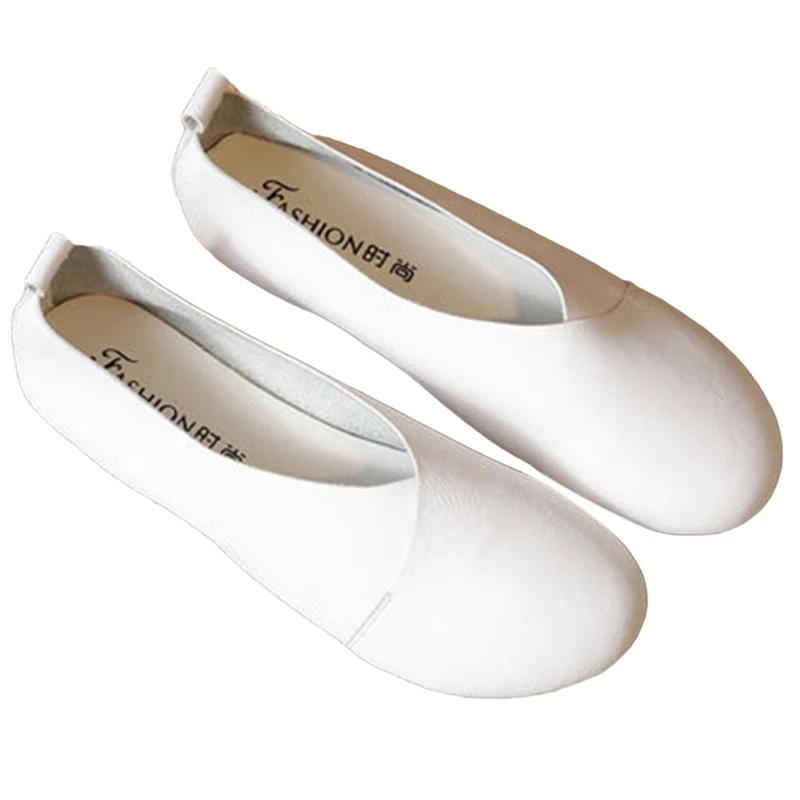 Genuine Cow Leather Hand-Sewn Loafers