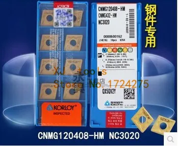Free Shipping 10pcs CNMG120408 NC3020 Carbid Turning Inserts for Lathe Holder MCLNR/MCRNR/MCKNR,Suitable for processing of Steel
Free Shipping 10pcs CNMG120408 NC3020 Carbid Turning Inserts for Lathe Holder MCLNR/MCRNR/MCKNR,Suitable for processing of Steel
