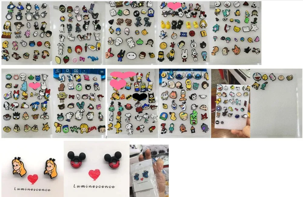 New lot 100pairs Cartoon mickey minnie dogs stitch avengers mix Fashion Stud Earring Cute Earrings For Women girl gifts
New lot 100pairs Cartoon mickey minnie dogs stitch avengers mix Fashion Stud Earring Cute Earrings For Women girl gifts