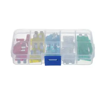 Jtron Auto Automotive Car Boat Truck Blade Fuse M size Box Assortment 10A/15A/20A/25A/30A fuse kit
Jtron Auto Automotive Car Boat Truck Blade Fuse M size Box Assortment 10A/15A/20A/25A/30A fuse kit
