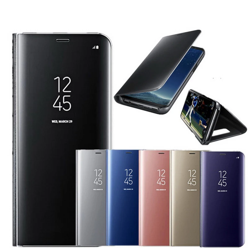 Luxury Leather Smart Flip Mirror Phone Case For iphone 6 6S 7 8 Plus X 10 XS MAX XR Case Cover Clear View Window Coque Funda i7
Luxury Leather Smart Flip Mirror Phone Case For iphone 6 6S 7 8 Plus X 10 XS MAX XR Case Cover Clear View Window Coque Funda i7