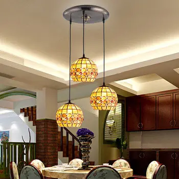 European Vintage 8" Mediterranean Shell Pendant Light E27 Led Light Hanging Lamp For Home Retro Restaurant Lustre Pendente
European Vintage 8" Mediterranean Shell Pendant Light E27 Led Light Hanging Lamp For Home Retro Restaurant Lustre Pendente