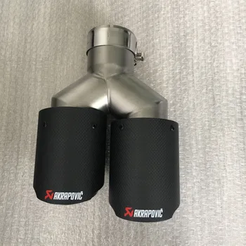 One piece Matt Carbon 304 Stainless Steel 3.5'' 89mm outlet and 2.5'' 63mm inlet Carbon Exhaust End Pipe tips Style
One piece Matt Carbon 304 Stainless Steel 3.5'' 89mm outlet and 2.5'' 63mm inlet Carbon Exhaust End Pipe tips Style