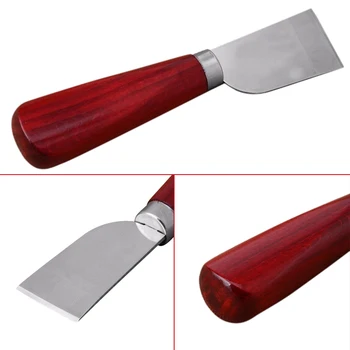 Leather Cutter Handwork Tool Craft Skiving Sharp Handle Knife Leathercraft Sharp Tool for DIY Cutting Leather Paper Tools
Leather Cutter Handwork Tool Craft Skiving Sharp Handle Knife Leathercraft Sharp Tool for DIY Cutting Leather Paper Tools