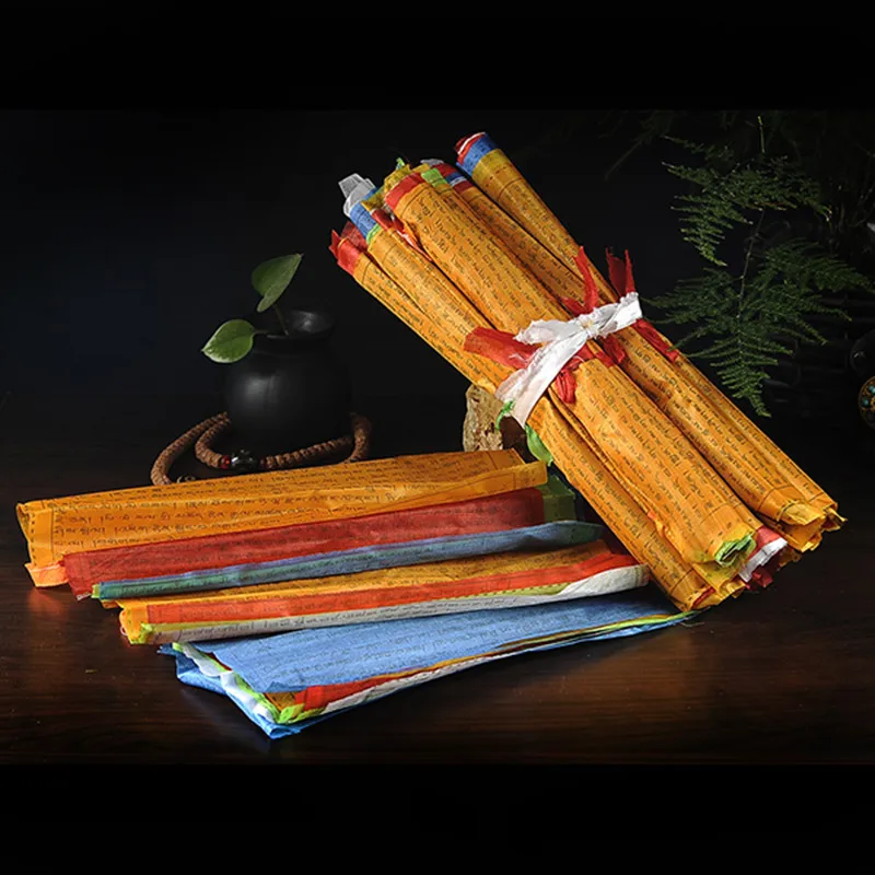 20pcs/String Tibetan Suppliers 5 Meters 5 Colors Clear Eight Auspicious Scripture Pattern for Pray Buddhist Sutra Flags
20pcs/String Tibetan Suppliers 5 Meters 5 Colors Clear Eight Auspicious Scripture Pattern for Pray Buddhist Sutra Flags