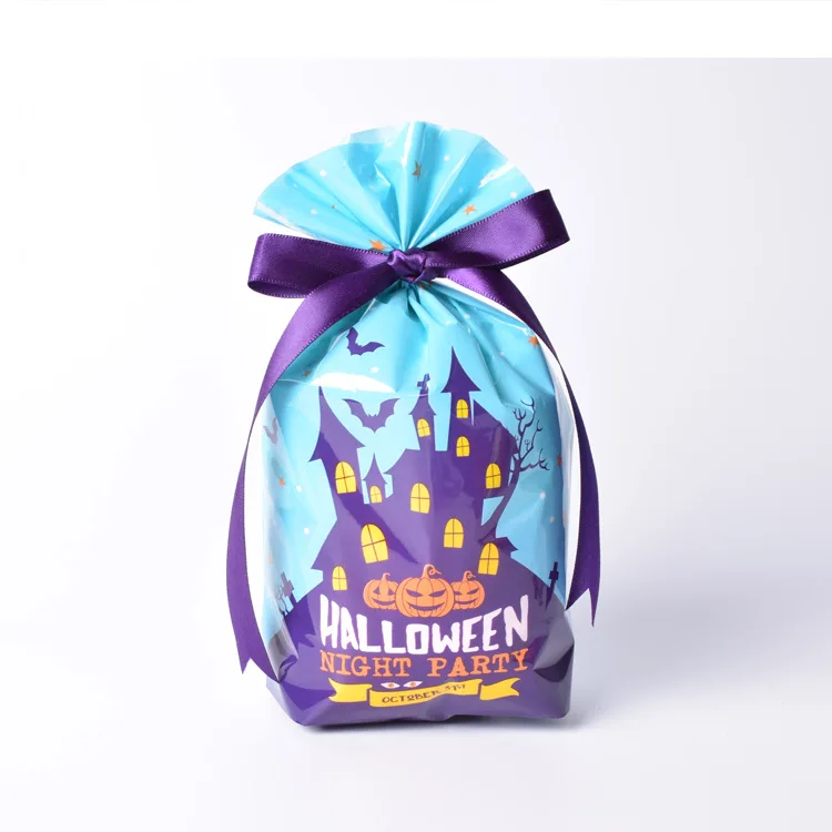 10pcs 20*8cm Halloween Cute Candy Cookies Individual packaging bag Pumpkin Ghost pattern plastic Party decoration small gifts C.
10pcs 20*8cm Halloween Cute Candy Cookies Individual packaging bag Pumpkin Ghost pattern plastic Party decoration small gifts C.