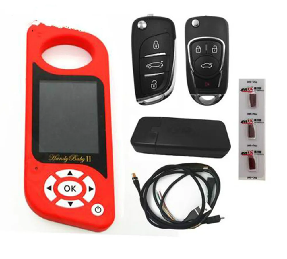 JMD Handy Baby II 4D/46/48/G Chips Car Key Chip Copier Key Programmer Handy Baby 2
JMD Handy Baby II 4D/46/48/G Chips Car Key Chip Copier Key Programmer Handy Baby 2