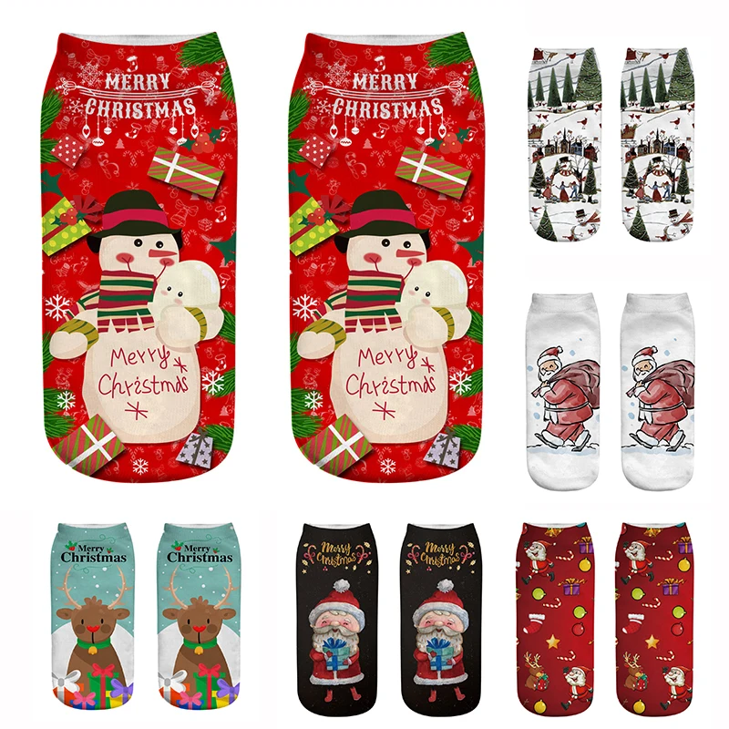 Christmas Socks Women 3D Socks High Quality 2019 New Year Gift Santa Calcetines Cartoon Animal Femme Girls Cute Emoji Funny Sock
Christmas Socks Women 3D Socks High Quality 2019 New Year Gift Santa Calcetines Cartoon Animal Femme Girls Cute Emoji Funny Sock