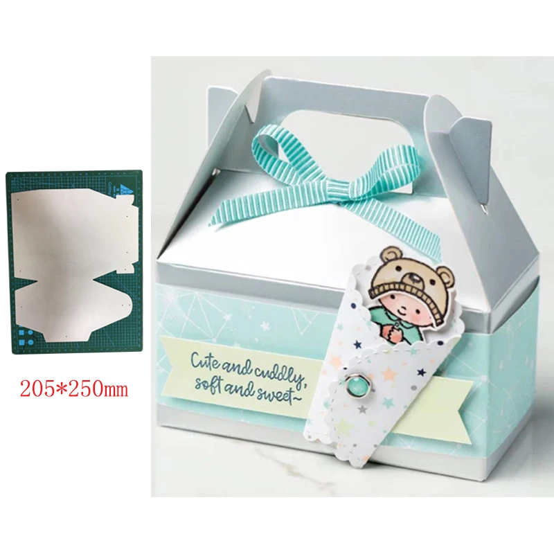2019 New 3D Fancy Cake Candy box Frame Metal Cutting Dies Craft Knife Scrapbooking Die Cuts Decor Embossing Stencils Card Making
2019 New 3D Fancy Cake Candy box Frame Metal Cutting Dies Craft Knife Scrapbooking Die Cuts Decor Embossing Stencils Card Making