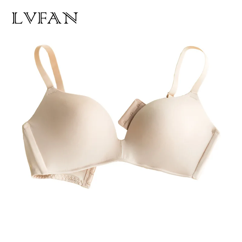 Women Nature Silk No Steel Ring Underwear Female Seamless Bra New Adjustment Soft Upper Support Daily Big Size Bra LVFAN JW011
Women Nature Silk No Steel Ring Underwear Female Seamless Bra New Adjustment Soft Upper Support Daily Big Size Bra LVFAN JW011