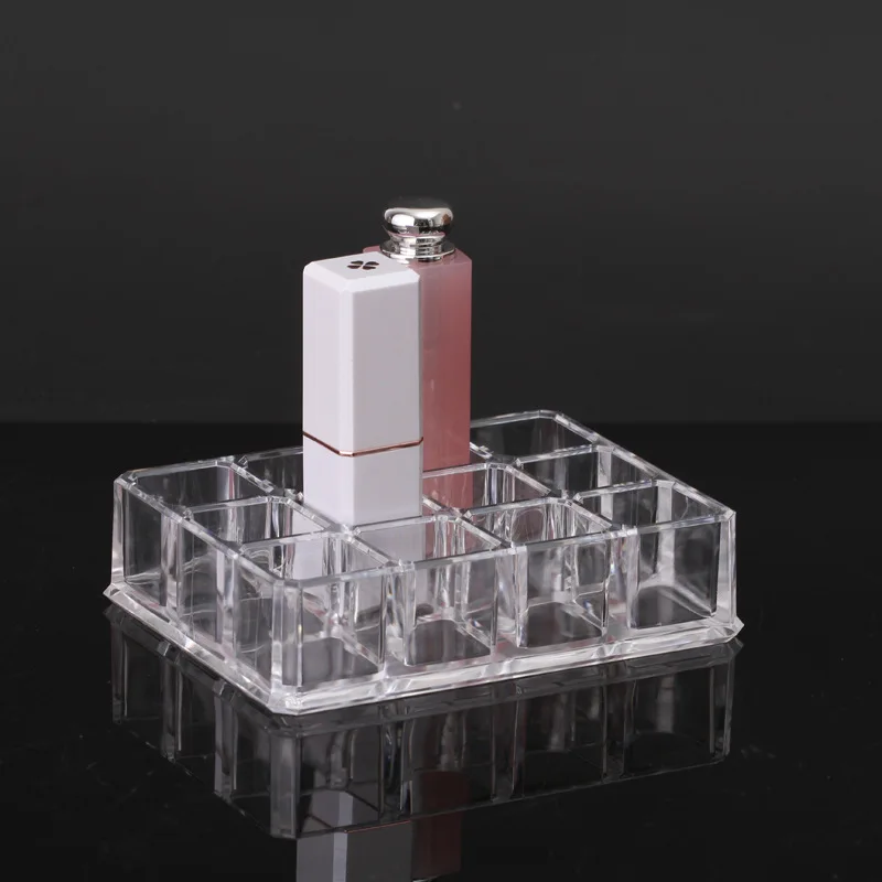 New 12 Grids Acrylic Lipstick Holder Cosmetic Storage Box Makeup Organizer Lip Gloss Case Desktop Sundries Jewelry Display Box
New 12 Grids Acrylic Lipstick Holder Cosmetic Storage Box Makeup Organizer Lip Gloss Case Desktop Sundries Jewelry Display Box