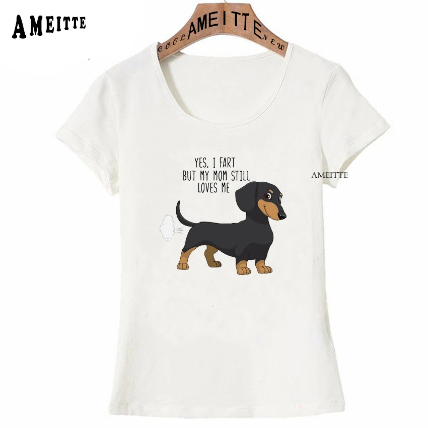 Yes, I Fart - Funny Dachshund Design T-Shirt Fashion Women t-shirt Casual Ladies Tops Cool Dog Print Tees Summer Short Sleeve
Yes, I Fart - Funny Dachshund Design T-Shirt Fashion Women t-shirt Casual Ladies Tops Cool Dog Print Tees Summer Short Sleeve