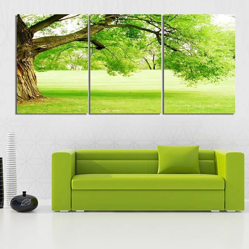Framework HD Printed Wall Art Modern Canvas 3 Piece/Pcs Green Tree Scenery Home Decor Living Room Painting Modular Pictures
Framework HD Printed Wall Art Modern Canvas 3 Piece/Pcs Green Tree Scenery Home Decor Living Room Painting Modular Pictures