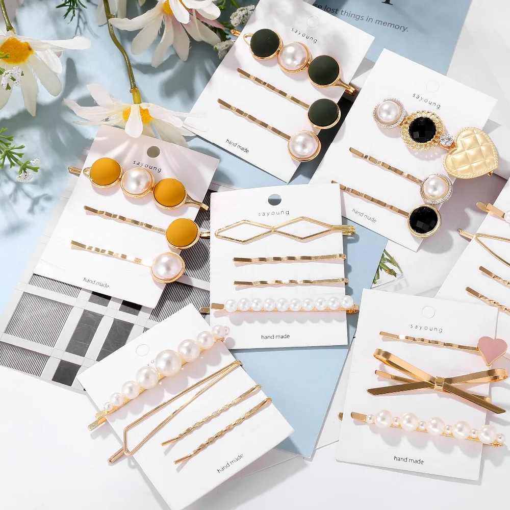 3Pcs/Set Fashion Korean Imitation Pearl Hair Clip For Women 2019 Hairpin Barrette Hairband Hair Accessories Jewelry Y1
3Pcs/Set Fashion Korean Imitation Pearl Hair Clip For Women 2019 Hairpin Barrette Hairband Hair Accessories Jewelry Y1