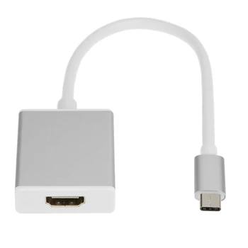 USB 3.1 Type C USB-C to HDMI Adapter for Apple New Macbook/Chromebook Pixel/Dell XPS 13/Yoga 900/Asus Zen AIO/Lumia 950/950XL
USB 3.1 Type C USB-C to HDMI Adapter for Apple New Macbook/Chromebook Pixel/Dell XPS 13/Yoga 900/Asus Zen AIO/Lumia 950/950XL