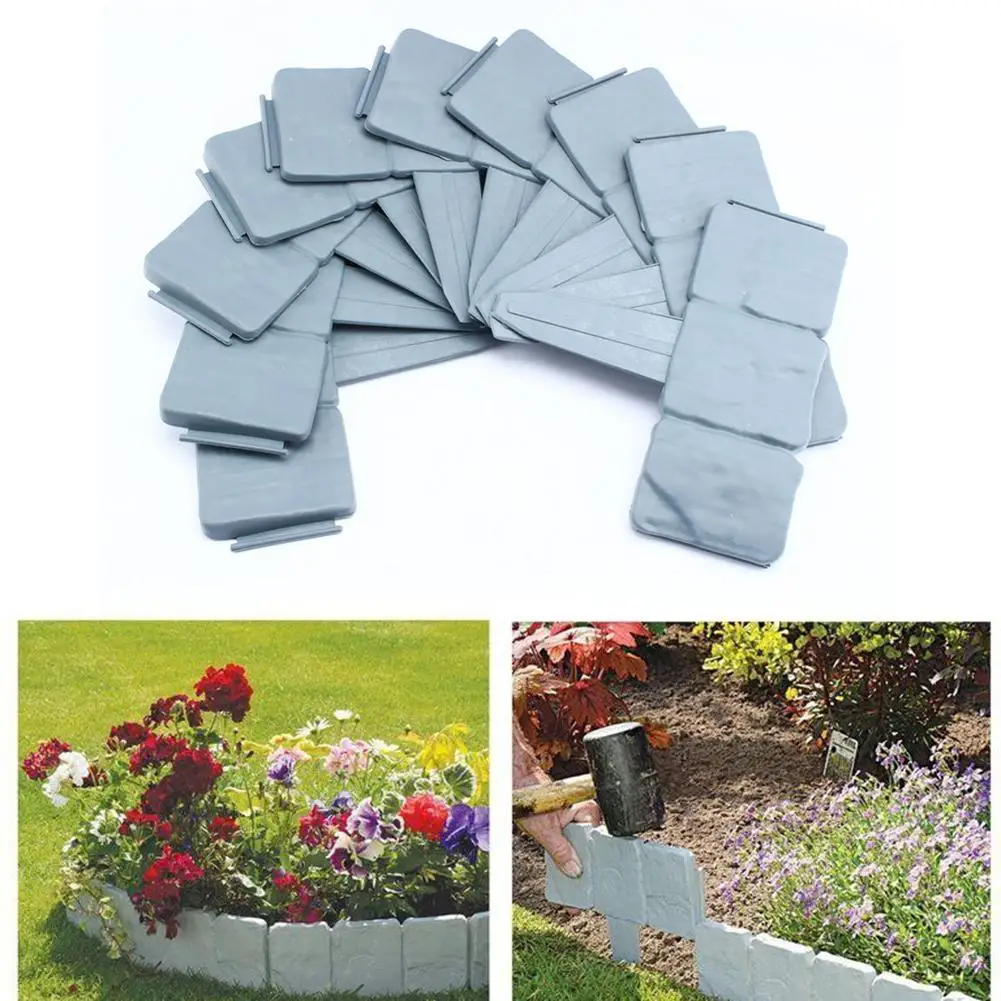1pcs Simulated Stone Insert Plastic Foldable Garden Suncast Lawn Edging Fence Garden Decoration Yard Palisade
1pcs Simulated Stone Insert Plastic Foldable Garden Suncast Lawn Edging Fence Garden Decoration Yard Palisade