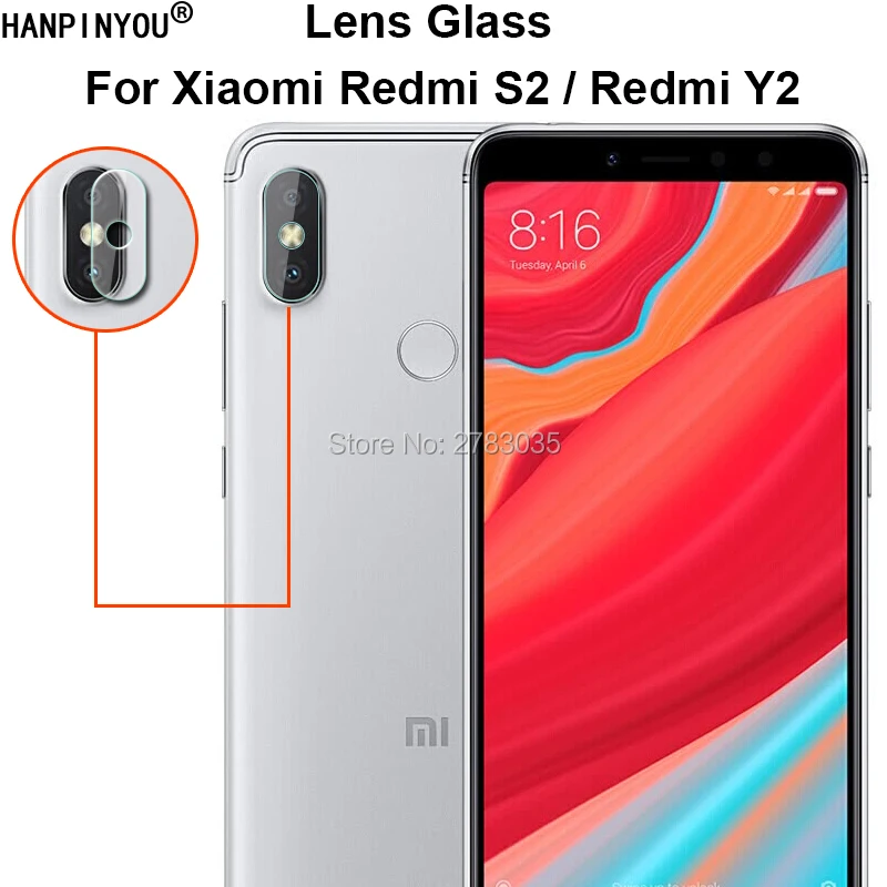Фото For Xiaomi Redmi S2 / Y2 5.99" Clear Ultra Slim Back Camera Lens Protector Rear Cover Tempered Glass Film | Мобильные телефоны
