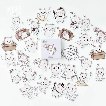 Acting Cute White Meow Cat Stickers Set Decorative Stationery Stickers Scrapbooking DIY Diary Album Stick Lable
Acting Cute White Meow Cat Stickers Set Decorative Stationery Stickers Scrapbooking DIY Diary Album Stick Lable