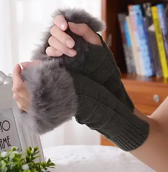 Women's knitted fingerless gloves lady's winter thicken warm gloves girls knitted gloves R047
Women's knitted fingerless gloves lady's winter thicken warm gloves girls knitted gloves R047