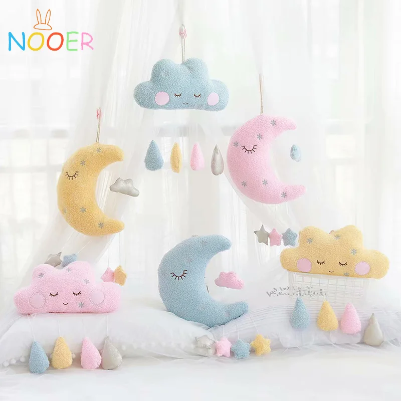 Кроватка Nooer Moon Cloud для детской кроватки подвесное украшение плюшевая игрушка