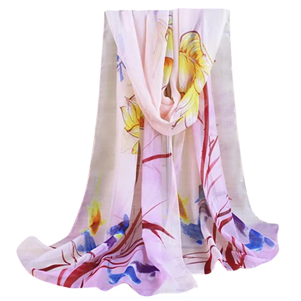 2017 new Women Chiffon Scarf Flowers Printing long Shawls Scarves Scarf 4 colors summer female beach scraps#YL
2017 new Women Chiffon Scarf Flowers Printing long Shawls Scarves Scarf 4 colors summer female beach scraps#YL