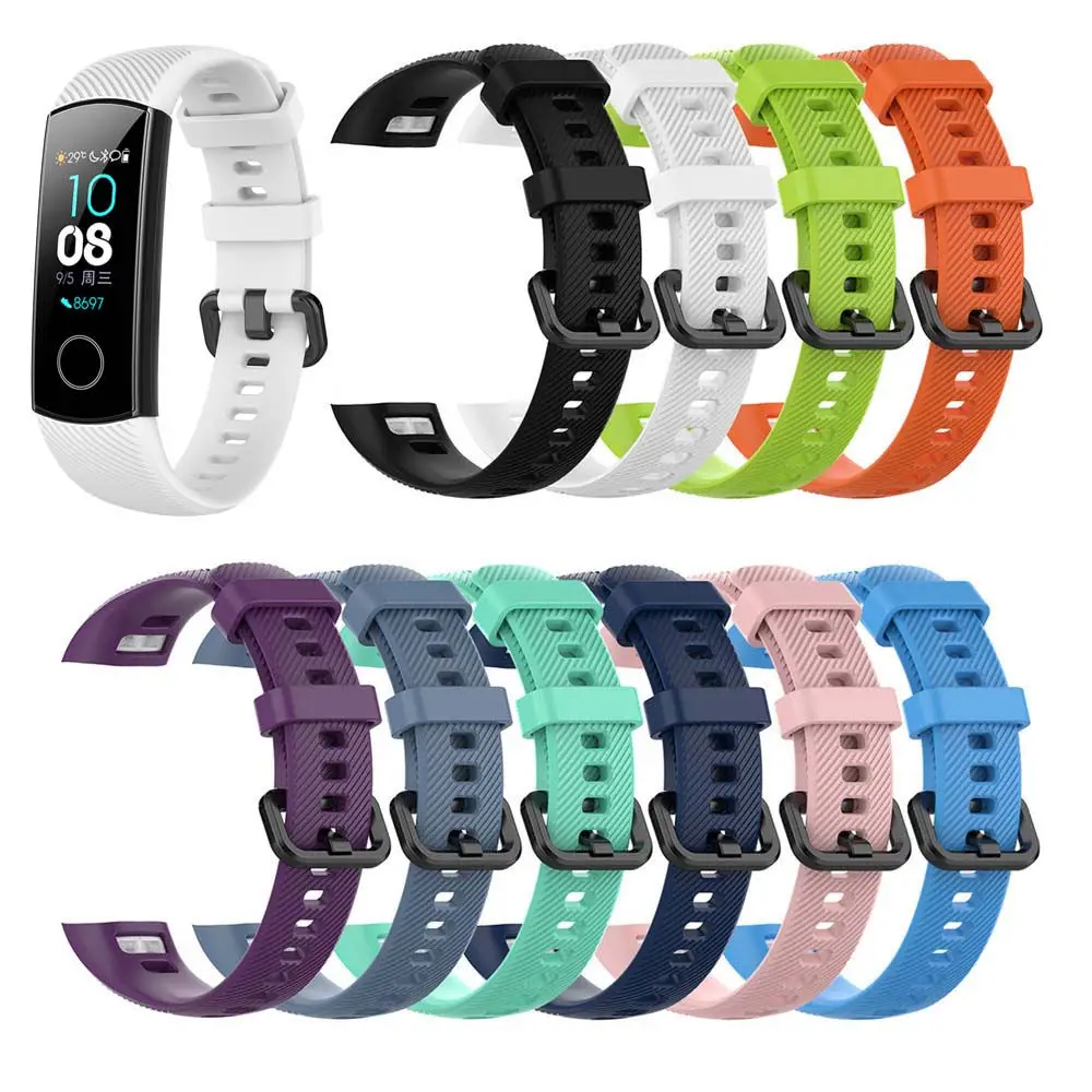 Silicone Smart Band Bracelet Strap for Huawei Honor Band 4 Running Smart Wristband band strap bracelet wrist strap belt correa
Silicone Smart Band Bracelet Strap for Huawei Honor Band 4 Running Smart Wristband band strap bracelet wrist strap belt correa