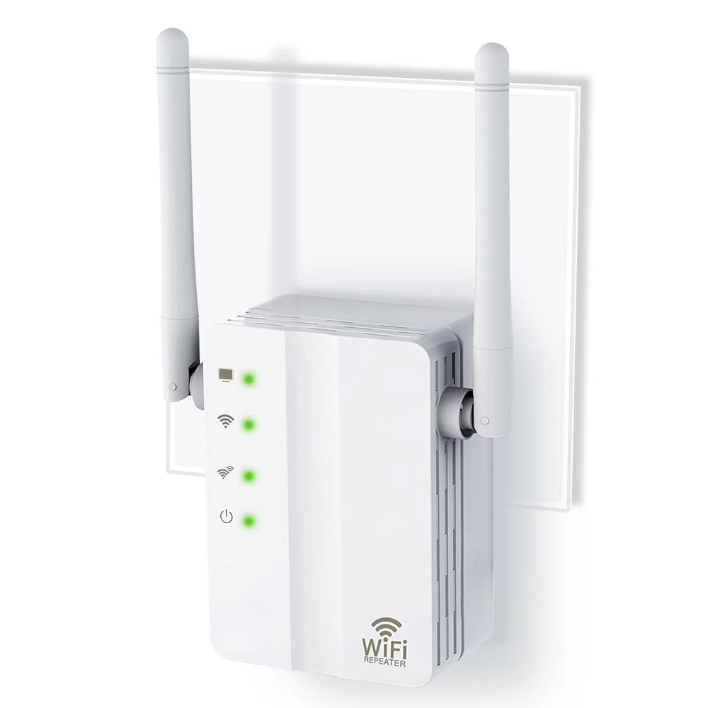 Wireless WiFi Repeater Signal Amplifier 802.11N/B/G 2 Antennas Range Extender 300Mbps Signal Boosters RepetidorWps Encryption
Wireless WiFi Repeater Signal Amplifier 802.11N/B/G 2 Antennas Range Extender 300Mbps Signal Boosters RepetidorWps Encryption