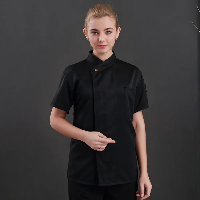 Breathable Kitchen Bakery Chef Uniform Unisex Short Sleeve Workwear Chef Jackets Restaurant Hotel Chef Service Cook Tooling Tops
Breathable Kitchen Bakery Chef Uniform Unisex Short Sleeve Workwear Chef Jackets Restaurant Hotel Chef Service Cook Tooling Tops